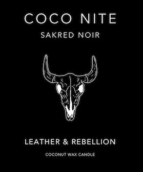 Leather & Rebellion Candle