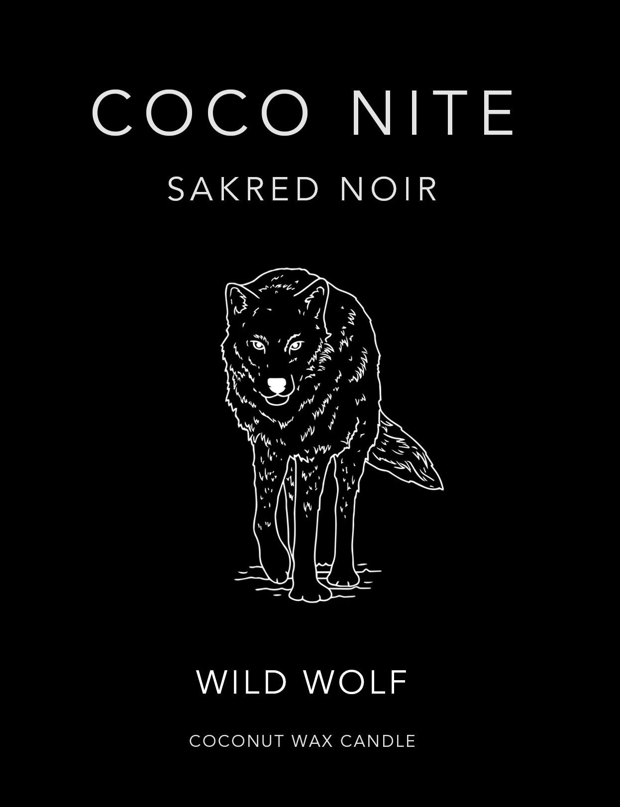Wild Wolf Candle
