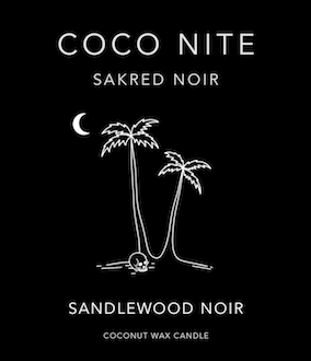Sandalwood Noir Candle